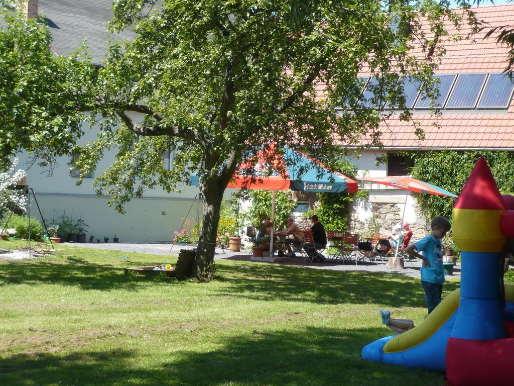 Pension Zum Hirsch Göda Екстериор снимка